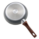 Frying Pan Skillet, Aluminum Egg Fry Pans, 3 Piece Set (250, 280, 325 mm), Nonsitck Heavy-Duty Skillets with Heat-Resistant Handle, Chef's Kitchen Cookware, for Gas, Electric, Induction, Grey - Extra Image