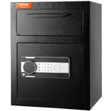 1.7 Cub Depository Safe, Deposit Safe with Drop Slot, Electronic Code Lock and 2 Emergency Keys, 17.71'' x 13.77'' x 13.77'' Business Drop Slot Safe for Cash, Mail in Home, Hotel, Office - Extra Image