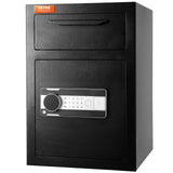2.5 Cub Depository Safe, Deposit Safe with Drop Slot, Electronic Code Lock and 2 Emergency Keys, 20.27'' x 13.97'' x 13.97'' Business Drop Slot Safe for Cash, Mail in Home, Hotel, Office - Extra Image