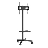 VEVOR Mobile TV Stand Mobile TV Cart for 23 to 60 inch TVs Height Adjustable Portable TV Stand with Wheels with A Tray for Audio-Visual Devices Rolling TV Stand with Mount for Bedroom Living Room - Extra Image