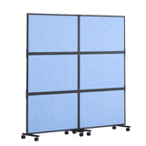 VEVOR Acoustic Room Divider Partition Panel Privacy Screen 2 Pack Indigo Blue - Extra Image