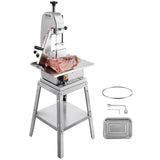 VEVOR 850W Commercial Electric Meat Bandsaw Stainless Steel Bone Sawing Machine - Extra Image