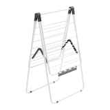 VEVOR 2-Tier Foldable Clothes Drying Rack with Sock Clips & 21 Drying Rods White - Extra Image