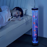 VEVOR Bubble Tube Lamp 16 Color 80 cm Sensory Aquarium Lamp for Relief Calming - Low Angle