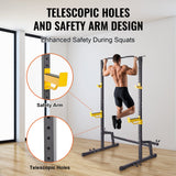 VEVOR Squat Stand Power Rack Adjustable Heavy Duty Barbell Weight Stand Home Gym
