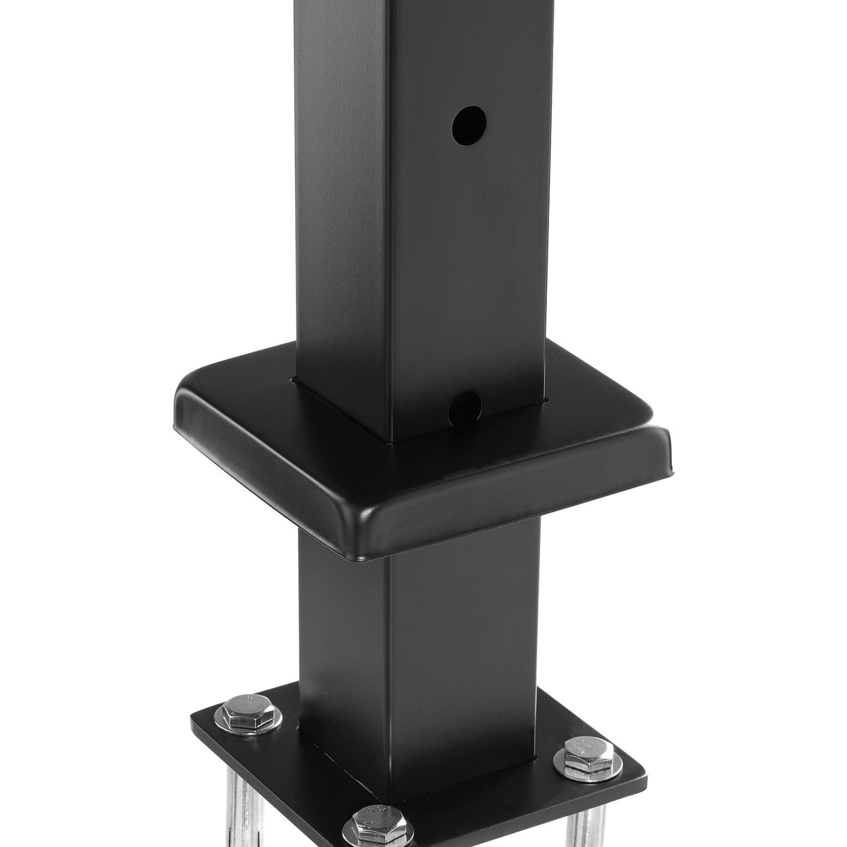 VEVOR Cable Railing Post Level Deck Stair Post 42 x 1.97 x 1.97" Cable Handrail Post Stainless Steel Brushed Finishing Deck Railing Pre-Drilled
