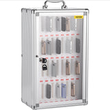 VEVOR Cell Phones Storage Cabinet Clear Pocket Chart Storage Locker Box 36 Slots