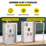 VEVOR Cell Phones Storage Cabinet Clear Pocket Chart Storage Locker Box 36 Slots - 45-Degree Angle