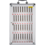 VEVOR Cell Phones Storage Cabinet Clear Pocket Chart Storage Locker Box 36 Slots