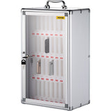 VEVOR Cell Phones Storage Cabinet Clear Pocket Chart Storage Locker Box 36 Slots