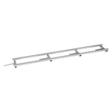 VEVOR Rail Mill Guide System, 9 ft Milling Guide, 4 Crossbar Kits Chainsaw Mill Rail Guide, Aluminum Adjustable Saw Mill Rail System Work with