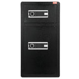 VEVOR Double Door 5.5 cu.ft Safe Box with Key Lock Password Cabinet Black - Extra Image