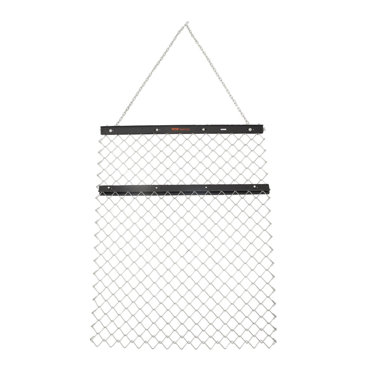 VEVOR Drag Harrow 4 x 5 ft Chain Harrow Lawn Rake ATV UTV Tractor Attachments