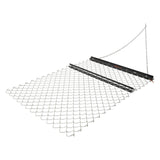 VEVOR Drag Harrow 4 x 5 ft Chain Harrow Lawn Rake ATV UTV Tractor Attachments