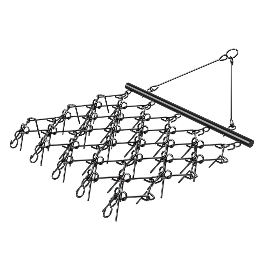 Drag Harrow, 5 x 4.5 ft Durable Chain Harrow with 60 Sharp Teeth, Suitable for ATV UTV Tractor, Ideal for, image 10