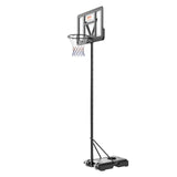 VEVOR Basketball Hoop, 4-10 ft Adjustable Height Portable Backboard System, 44 inch Basketball Hoop & Goal, Kids & Adults Basketball Set with Wheels, Stand, and Fillable Base, for Outdoor/Indoor - Extra Image