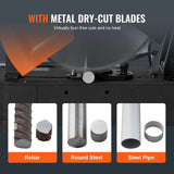 VEVOR Chop Saw, 14"/355mm Blade Diameter Cut Off Saw, 2800W 1200RPM Steel Cutting Machine, Adjustable Dry Cut Chop Saw, Miter Saw for Cutting Metal