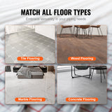 VEVOR PEX-AL-PEX Tube, 300M, 16 mm Diameter Aluminum-Plastic Composite Pipe Oxygen Barrier Radiant Floor PEX Pipe, 2 mm Thickness Radiant Heat Floor Plumbing Inner Aluminum Layer PEX Tubing Pipe - Rear View