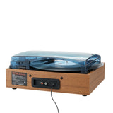 VEVOR Bluetooth Vinyl Record Player 3-Speed Belt Driven Turntable 3W Speakers - Extra Image