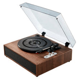 VEVOR Bluetooth Vinyl Record Player 3-Speed Belt Driven Turntable 10W Speakers - Extra Image