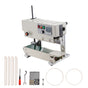 Continuous Bag Band Sealing Machine, 6-12 mm Sealing Width, Vertical Band Sealer Machine with Digital Temperature Control, Carbon Steel Bag Sealer for 0.02-0.8 mm Plastic Bags Films Membrane