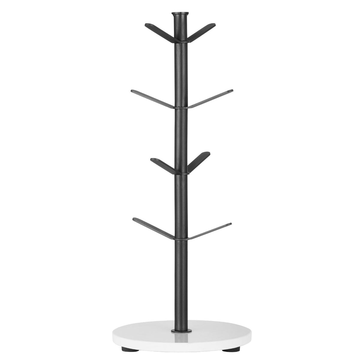 VEVOR Mug Holder Tree with Marble Base 8 Hooks Cup Tree Rack for Counter Kitchen