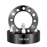 VEVOR 2" 6"x5.5" Wheel Spacers Wheel Adapters 6 Lug Forged Spacer 4 PCS Black