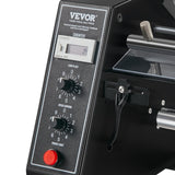 VEVOR Automatic Label Dispenser, Width 15-125 mm, Length 3-150 mm, Automatic Label Stripper Label Separating Machine, Speed Adjustable Label