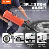 VEVOR Tire Bead Seater, 2.4 Gal/9 L Air Tire Bead Blaster, 150 PSI Handheld Bead Bazooka, Portable Tire Inflator Tool, 87-116 PSI Operating Pressure for Tractor Truck ATV Car and Automobile Repair - Front View