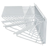 VEVOR Wall Mount Blueprint Storage Rack Blueprint Holder with 12 Pivot Brackets