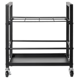 Blueprint Storage Rack, 12 Slots Blueprint Holder with Wheels, Mobile Metal Blueprint Storage Cart for Map Poster Architectural Construction Plan, Roll File Organizer for Home, Office, School