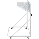 Mobile Blueprint Storage Rack, Plan Holder with 12 Pivot Brackets, Mobile Blueprint Holder Adjustable Height & Length, Poster Display Rack for Office and Home (Rack Only Without Clamps) - Extra Image