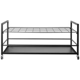 VEVOR Blueprint Storage Rack 50 Slots Mobile Roll File Holder for Architectural
