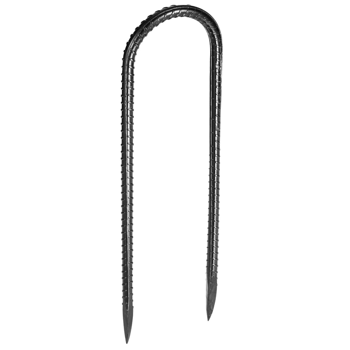 VEVOR 254 mm 12 Pack Rebar Stakes Heavy Duty U Shape Galvanized Ground Anchors