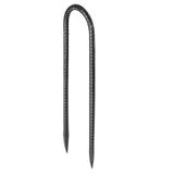 VEVOR 254 mm 12 Pack Rebar Stakes Heavy Duty U Shape Galvanized Ground Anchors - Extra Image