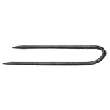 VEVOR 254 mm 12 Pack Rebar Stakes Heavy Duty U Shape Galvanized Ground Anchors - Extra Image