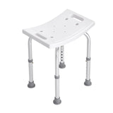 VEVOR Shower Chair, Adjustable Height Shower Stool with Built-in Handles, Shower Seat for Inside Shower or Tub, Non-Slip Bench Bathtub Stool Seat for Elderly Disabled Handicap, 158.8 kg Capacity - Extra Image