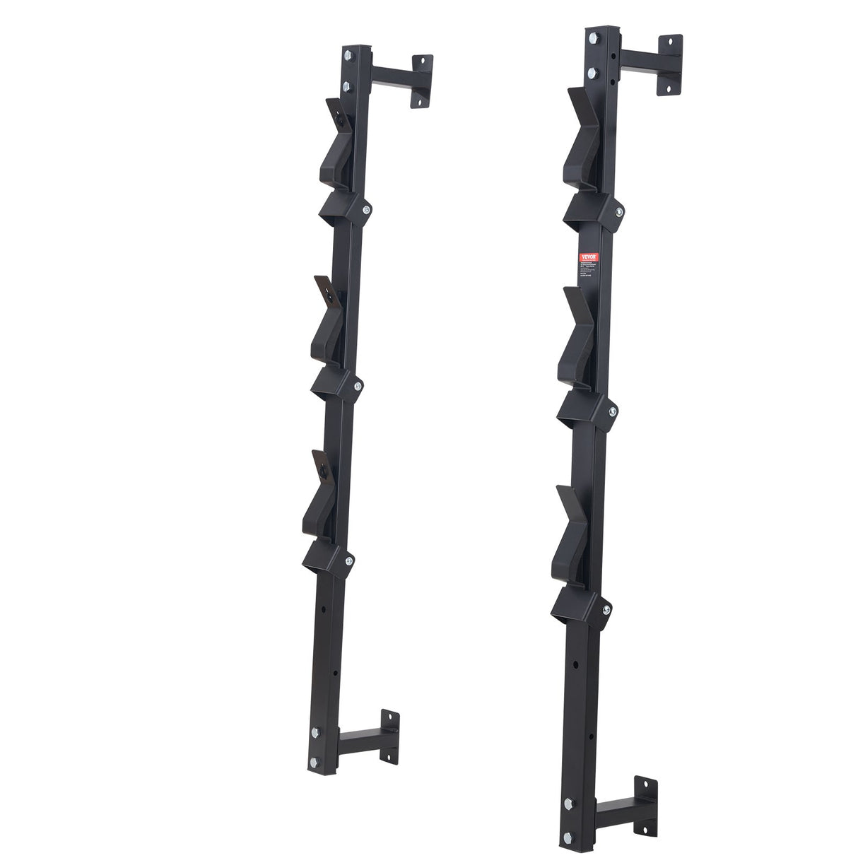 VEVOR 3-Place Weeder Trimmer Rack Holder for Open Landscape Trailer Lockable