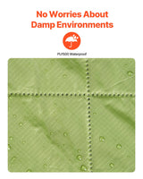 VEVOR Camping Blanket 2.08 m x 1.4 m Warm Stadium Blanket 330GSM Outdoor Travel - Side View