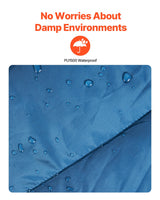 VEVOR Camping Blanket 1.9 m x 1.32 m Wearable Warm Stadium Blanket Outdoor - Side View