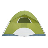 VEVOR Camping Tent, 7 x 7 x 4 ft Fit for 6 Person, Waterproof Lightweight Backpacking Tent, Easy Setup, with Door and Window, for Outdoor Family Camping, Hiking, Hunting, Mountaineering Travel