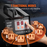 VEVOR Spot Welder Dent Puller 3KW Stud Welder Dent Repair Kit with 2 Welding Gun - Side View