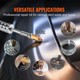 VEVOR Spot Welder Dent Puller 3KW Stud Welder Dent Repair Kit with 2 Welding Gun - Top-Down View