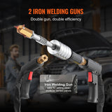 VEVOR Spot Welder Dent Puller 3KW Stud Welder Dent Repair Kit with 2 Welding Gun - 45-Degree Angle