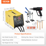 VEVOR Spot Welder Dent Puller 300W Stud Welder Dent Repair for Aluminum Car Body - Close-Up Angle