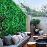 VEVOR Artificial Boxwood Panels, 16 PCS 20"x20" Boxwood Hedge Wall Panels, PE Artificial Grass Backdrop Wall 1.6", Privacy Hedge Screen for Decoration