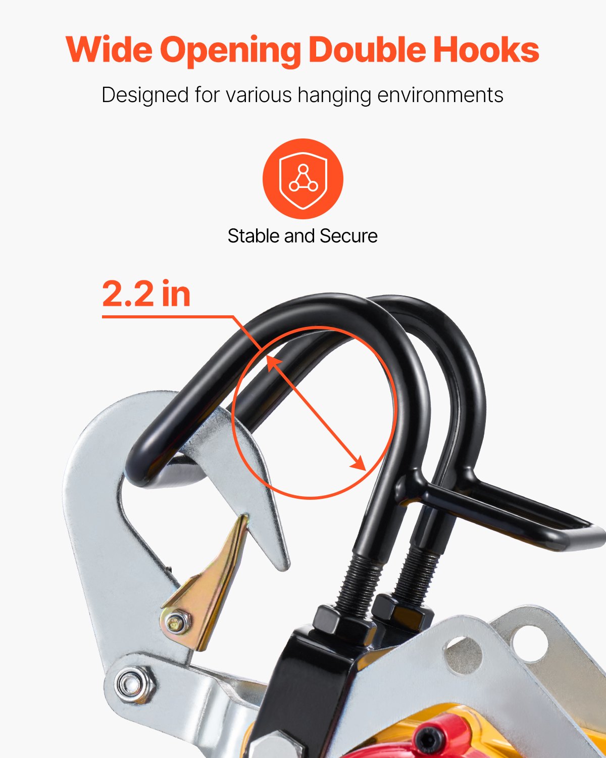 VEVOR 2-in-1 Electric Hoist Winch, 500 KG Capacity, 1800W Portable Power Winch, 30 m Lifting Height, 11 m/min with Wire and Wireless Remote Control, for Garage, Warehouse, Factory Lifting Towing