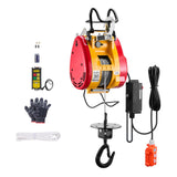 VEVOR 2-in-1 Electric Hoist Winch, 500 KG Capacity, 1800W Portable Power Winch, 30 m Lifting Height, 11 m/min with Wire and Wireless Remote Control, for Garage, Warehouse, Factory Lifting Towing - Extra Image