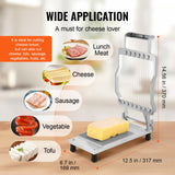 VEVOR Cheese Cutter with Wire Cheeser Butter Cutting 0.39