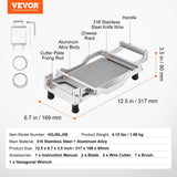 VEVOR Cheese Cutter with Wire Cheeser Butter Cutting 0.39